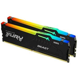 FURY Beast RGB 64GB (2x32GB) DDR5 5600MHz KF556C36BBEAK2-64 kép