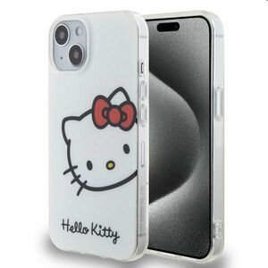 Hello Kitty IML Head Logo hátlapi tok Apple iPhone 13 számára, fehér kép