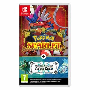 Pokémon Scarlet + Area Zero DLC - Switch kép