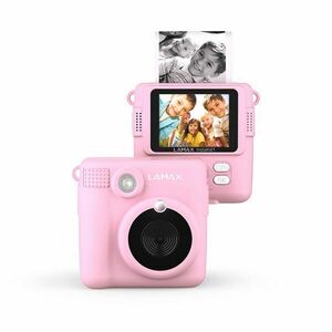 Lamax InstaKid1 fényképezőgép gyerekeknek rózsaszín kép