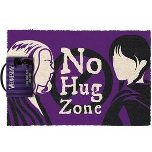 Wednesday No Hug Zone lábtörlő kép