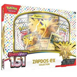 Kártyajáték Pokémon TCG: Scarlet & Violet 151 Zapdos EX Collection (Pokémon) kép