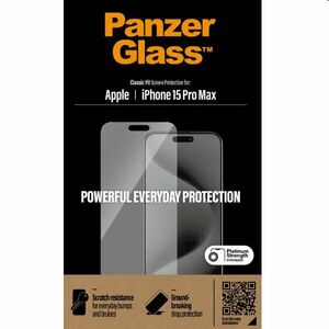 PanzerGlass védőüveg Apple iPhone 15 Pro Max számára kép