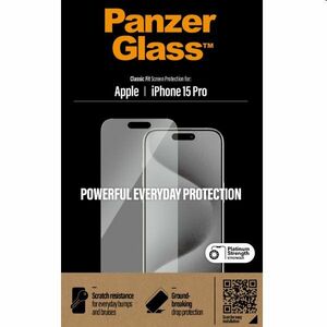 PanzerGlass védőüveg Apple iPhone 15 Pro számára kép