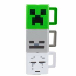Bögrék Minecraft Stacking Mugs x3 kép