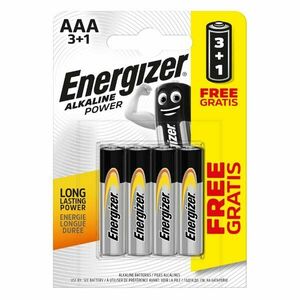 Energizer AA ceruzaelemA, 3+1 ingyen kép