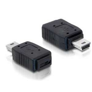 Delock Adapter USB mini apa > USB micro-A+B anya kép
