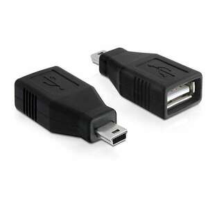 Delock adapter USB 2.0-A anya > mini USB apa kép