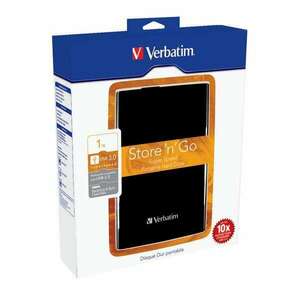 Verbatim Store 'n' Go 1TB 2.5" USB 3.0 fekete külső merevlemez kép