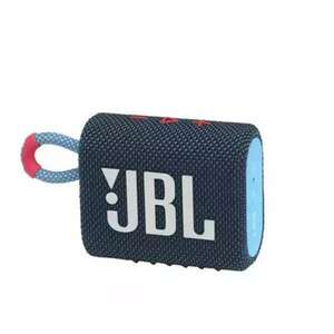 JBL GO 3 hordozható bluetooth hangszóró, kék-rózsaszín kép
