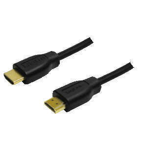 LogiLink 3m HDMI HDMI kábel HDMI A-típus (Standard) Fekete kép
