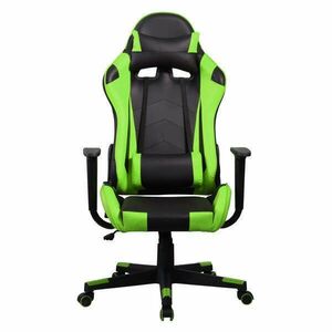 Iris GCH201BE fekete / zöld gamer szék kép