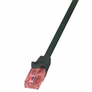 LogiLink Patch kábel PrimeLine, Cat.6, U/UTP, fekete, 2 m kép