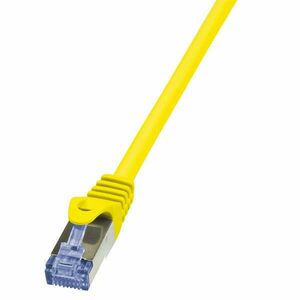 LogiLink Patch kábel PrimeLine, Cat.6A, S/FTP, sárga, 10 m kép
