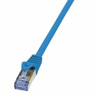 LogiLink Patch kábel PrimeLine, Cat.6A, S/FTP, kék, 0, 5 m kép