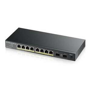ZyXEL GS1100-10HP 8x GbE LAN PoE (120W) 2x GbE SFP port PoE switch kép