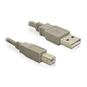 Delock USB 2.0 A-B apa/apa 3 m kábel (82216) kép