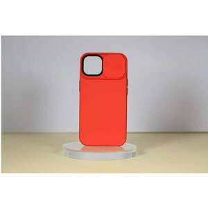 Cellect iPhone14 Plus TPU+PC csúsztathatós kameravédős tok piros... kép