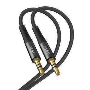 XO Audio Cable mini jack 3, 5mm AUX, 2m (Black) kép