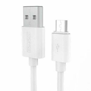 USB to Micro USB cable Romoss CB-5 2.1A, 1m (gray) kép
