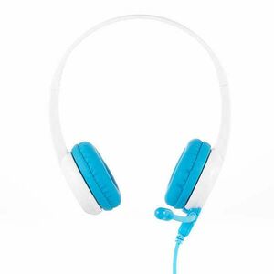 Wired headphones for kids BuddyPhones School+ (blue) kép