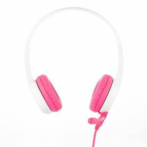 Wired headphones for kids BuddyPhones School+ (pink) kép