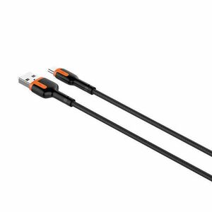 LDNIO LS531 USB - Micro USB 1m Cable (Grey-Orange) kép