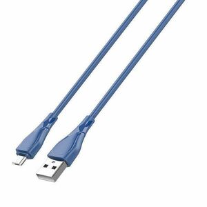 LDNIO LS612 USB - Micro USB 2m, 30W Cable (Blue) kép