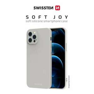 Swissten - Soft Joy szilikon tok iPhone 14 Pro, szürke kép