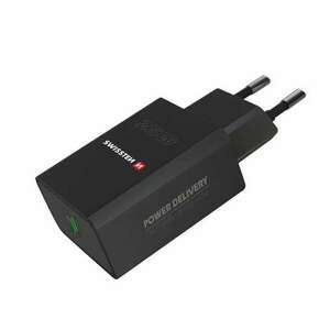 Swissten - hálózati töltő adapter PowerDelivery 25W, iPhone + Sam... kép