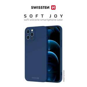 Swissten - Soft Joy szilikon tok iPhone 14, kék kép