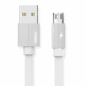 Cable USB Micro Remax Kerolla, 1m (white) kép