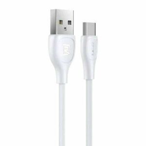 Cable USB-C Remax Lesu Pro, 1m, 2.1A (white) kép