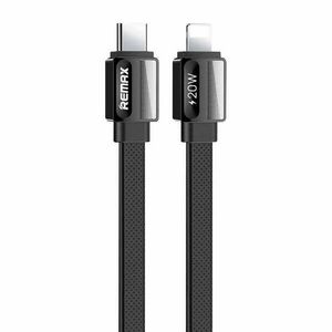 Cable USB-C-lightning Remax Platinum Pro, RC-C050, 20W (black) kép