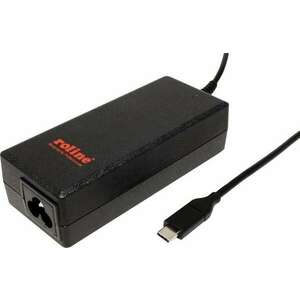 Roline USB Type-C 3.1 Power Adapter 65W 1, 2m Black 19.11.1034 kép