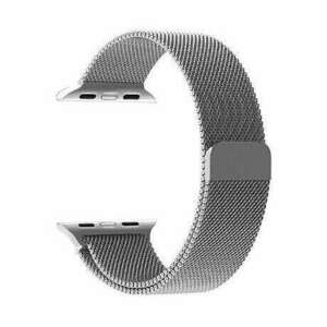 Mybandz Apple Watch 42/44mm Milánói fém óraszíj ezüst (APW421426) kép