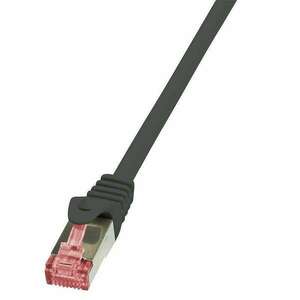 LogiLink S/FTP PIMF patch kábel CAT6 10m fekete (CQ2093S) (CQ2093S) kép