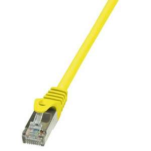LogiLink F/UTP patch kábel Cat.5e 1m sárga (CP1037S) (CP1037S) kép