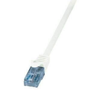 LogiLink CAT6A U/ UTP patch kábel 0.25 m fehér, CP3011U (CP3011U) kép