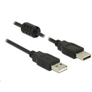 Delock 84891 USB 2.0 A > USB 2.0 A összekötő kábel, 2 m, fekete (... kép