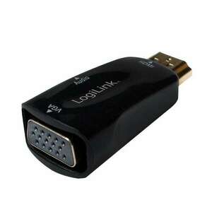LogiLink HDMI - VGA adapter fekete (CV0107) kép