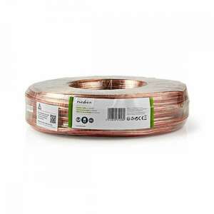 Hangszóró kábel | 2x 1.50 mm² | CCA | 100.0 m | Kerek | PVC | Átl... kép