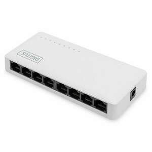 DIGITUS Gigabit Ethernet Switch - 8 Ports (10/100/1000) (DN-80064-1) kép