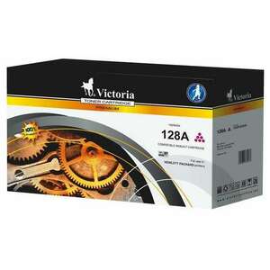 Victoria (HP CE323A 128A) Toner Magenta kép