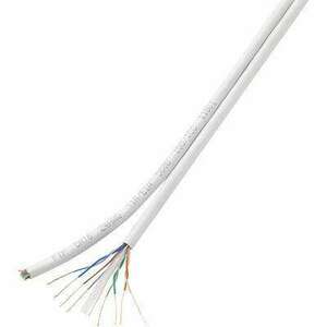Hálózati kábel, CAT6 F/UTP DUPLEX 100m fehér, Tru Components kép