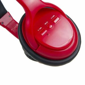 AudioCore AC720 Bluetooth Fejhallgató - Piros / Fekete kép