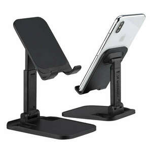 Wozinsky asztali telefonállvány Tablet állvány összecsukható feke... kép