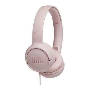JBL T500PIK mikrofonos rózsaszín fejhallgató kép