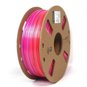 Gembird 3DP-PLA-SK-01-RP PLA Silk Rainbow Piros/Lila 1, 75mm 1kg 3... kép