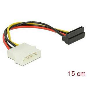 DeLock Power SATA HDD > 4 pin Apa Szögben Kábel 60104 kép